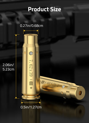 Laser Bore Sight Size Details