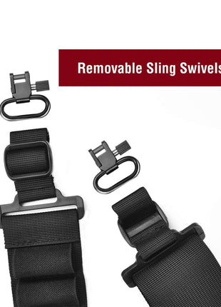 Adjustable Two Point Sling with Removable Sling Swivels