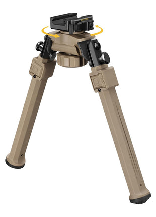 CVLIFE Bipod 7.5-10.6 Inches Quick Release Rifle Bipod for Picatinny Rail