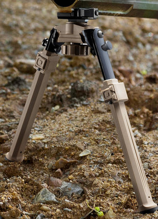Flat Dark Earth Rifle Bipod for Shooting and Outdoors