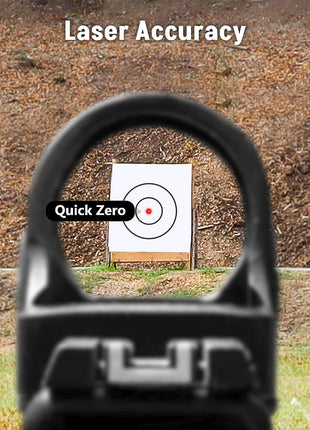 Laser Accuracy 380auto Red Laser Boresighter for Pistols