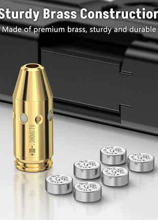 Sturdy and Enduring .380AUTO Laser Bore Sight