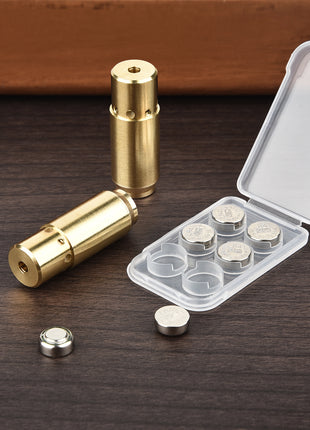 CVLIFE Bore Sight .45acp Red Dot Boresighter with Two Sets of Batteries