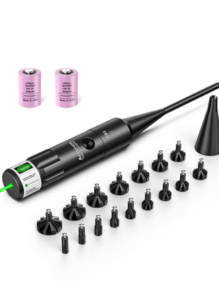 CVLIFE Bore Sight Kit Bright Green Dot BoreSighter
