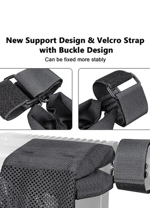 Large Space Brass Catcher with Velcro Strap and Buckle Design