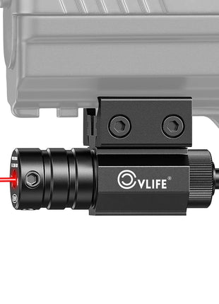 CVLIFE Compact Tactical Red Laser Sights with Picatinny Rail Mount