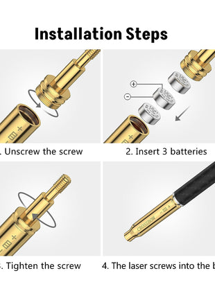 Crossbow Laser Bore Sighter Installation Steps