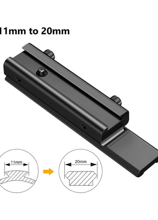 11mm to 20mm Rail Adapter