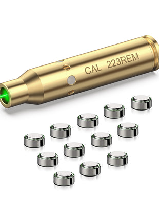 CVLIFE Green Laser Bore Sight 223 5.56mm Boresighter