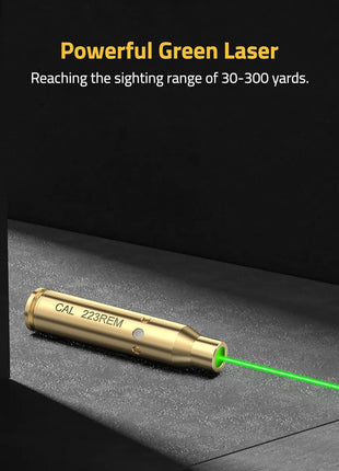 Powerful Green Laser Boresighter with Wide Range