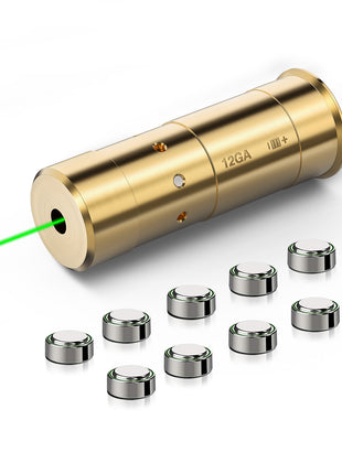 Laser Bore Sight 12 Gauge Green Bore Sight
