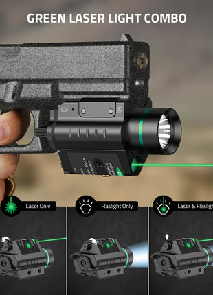 Green Laser Light Combo with 3 Modes