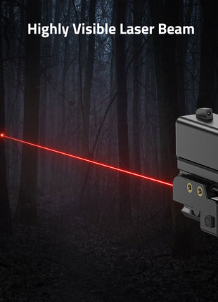 Red Laser Sight for Night Use with Highly Visible Laser Beam