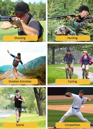 Outdoor Cap for Hunting/Shooting, Sports and Other Outdoor Activities