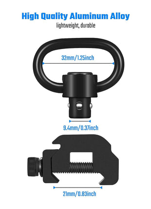 High Quality and Enduring Anti-rotation Sling Mounts