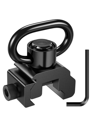 CVLIFE Picatinny Sling Mount 360° Rotation Picatinny Rail Sling Attachment