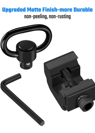 Enduring Sling Swivels for Picatinny Rail Sling Attachment