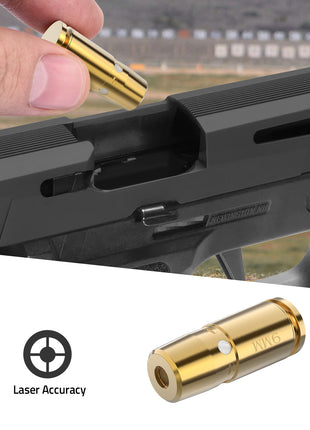 Accuracy Red Laser Bore Sight for Handguns