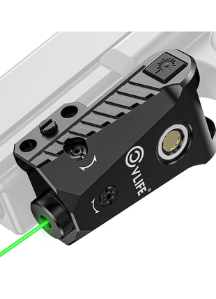 CVLIFE Green Laser Sight Compatible with Low Profile Picatinny Rail