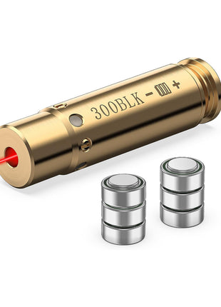 CVLIFE Red Laser Bore Sight 300BLK Zeroing Bore Sighting with Batteries