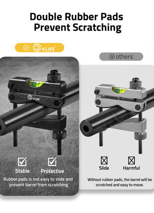 Leveling Kit for Scopes with Enduring Rubber Pads