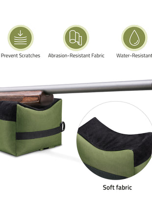 Shooting Bench Bag with Soft Fabric and Prevent Scratches