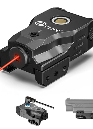 CVLIFE Tactical Red Laser Sight Picatinny Weaver Rail Mount