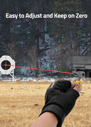 Easy to Adjust and Keep On Zero Gun Laser Sight 