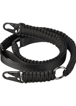 550 Paracord Sling Adjustable Length Quick Release with Larger Opening Metal Hook