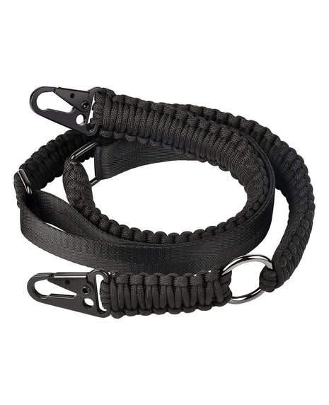 550 Paracord Sling Adjustable Length Quick Release with Larger Opening Metal Hook