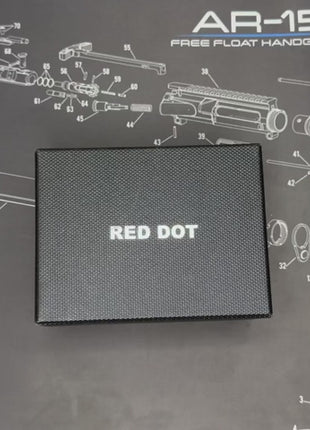 The video is to show how the red dot sight is adjusted