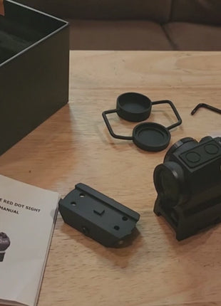 The video for how to use the red dot sight?