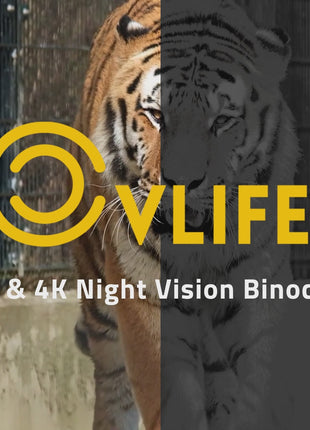 CVLIFE 4.5" Large Screen Night Vision Binoculars Video