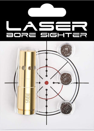 9mm Laser Bore Sighter with 3 Batteries