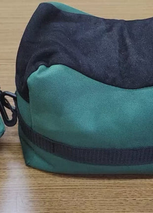 Green Shooting Sandbag Video Display