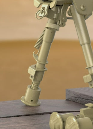 The video is to show how the bipod is adjusted