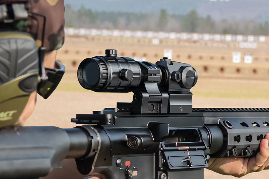 CVLIFE JackalHowl Red Dot Sight and 3x Magnifier Combo: Enhancing Accuracy and Flexibility