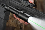 Tactical Flashlight with Laser Beam for Outdoors