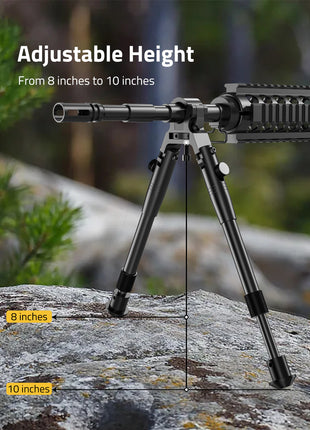 8 to 10 inch bipod