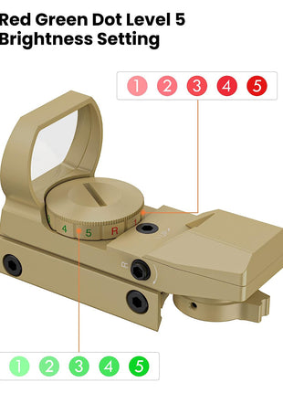 The red dot sight is more cost-effective than vortex red dot sight