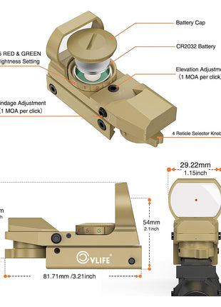 Architecture of The Red Dot Sight
