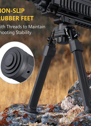 The Bipod With Non-Slip Rubber Feet