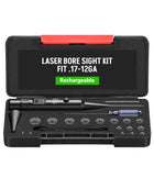 CVLIFE Rechargeable Green Laser Boresighter Kit for .17-12GA