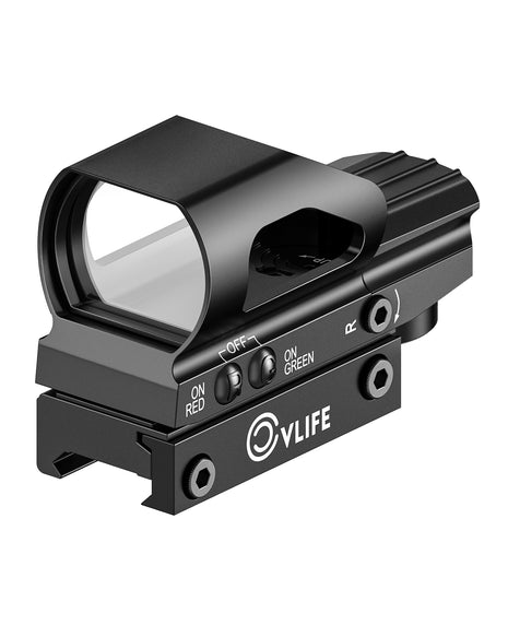 Red & Green Dot Sight 4 Reticles Reflex Sight