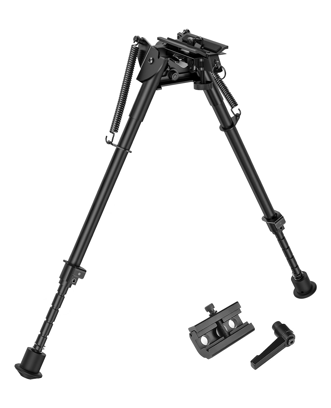 FOCUHUNTER Bipiede Tattico Per Fucile – 6-9 Pollici, In Lega Di Alluminio, Regolabile, Per Guide Picatinny