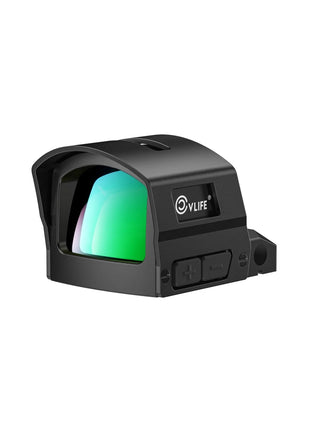 CVLIFE BearMight Auto-Brightness Red/Green Dot Sight with Hood