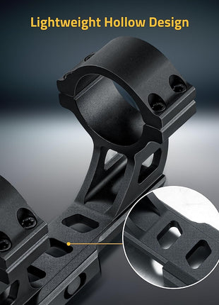 Lightweight Hollow Design Scope Mounts