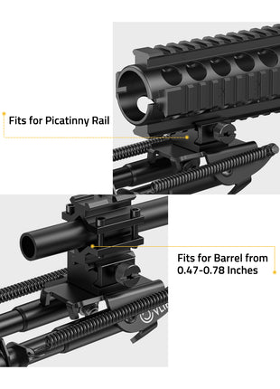 The Bipod Fits for Picatinny Rail