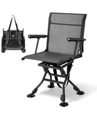 360 Degree Silent Swivel Hunting Chair for Blind and Camping