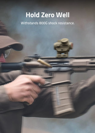 The Red Dot Sight Hold Zero Well